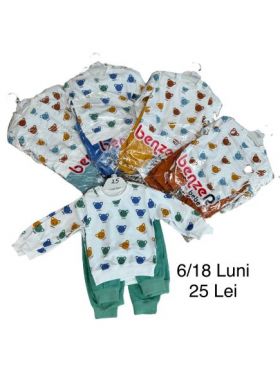 Compleu Engros pentru bebelusi, 2 piese, cu model imprimat