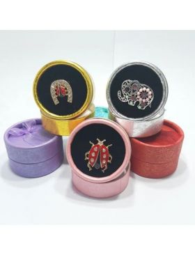 Cutii cu fundita de organza, set de 24 buc