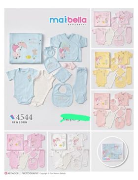 Set 10 piese Engros pentru bebelusi, ambalat in cutie
