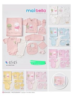 Set 10 piese Engros pentru bebelusi, ambalat in cutie