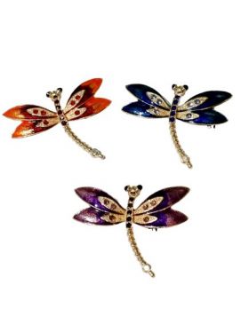 Set engros 12/buc brose elegante "Libelula"