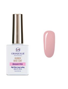 Rubber Base Coat Blossom Pink 15 ml Engros