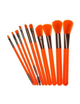 Set 10 pensule make-up W103 portocaliu Engros
