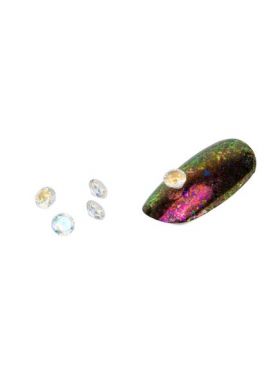 Cristale pentru unghii Multicolor Nr 01 Set 5 buc