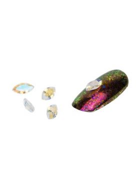 Cristale pentru unghii Multicolor Nr 08 Set 5 buc