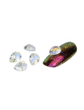 Cristale pentru unghii Multicolor Nr 10 Set 5 buc