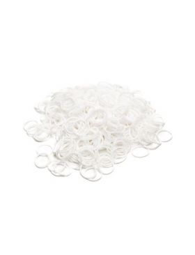 Elastice mici albe 25 gr Engros