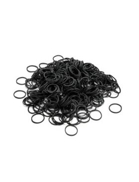 Elastice mici negre 25 gr Engros