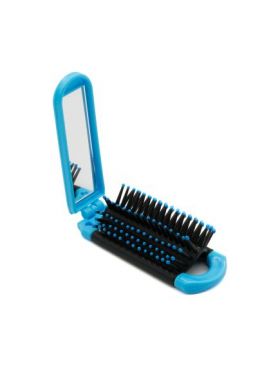 Perie pliabila dreptunghi Pocket Blue