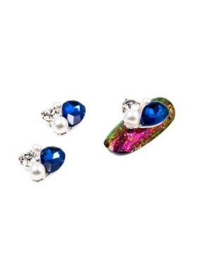 Cristale pentru unghii Blue Crystal Nr 81 Set 3 buc