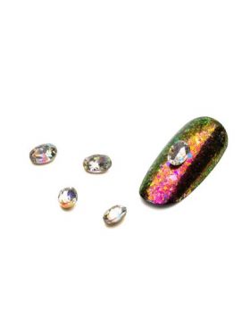 Cristale pentru unghii Multicolor Nr 14 Set 5 buc