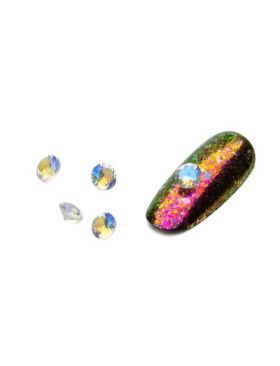 Cristale pentru unghii Multicolor Nr 2 Set 5 buc