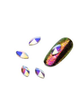 Cristale pentru unghii Multicolor Nr 37 Set 5 buc