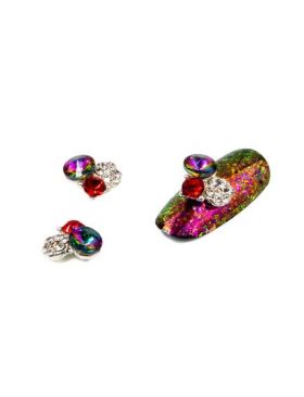 Cristale pentru unghii Multicolor Nr 59 Set 3 buc