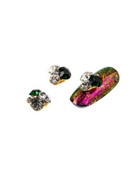 Cristale pentru unghii Multicolor Nr 70 Set 3 buc
