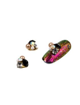 Cristale pentru unghii Multicolor Nr 73 Set 3 buc