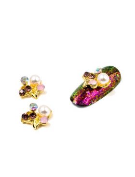 Cristale pentru unghii Multicolor Nr 78 Set 3 buc