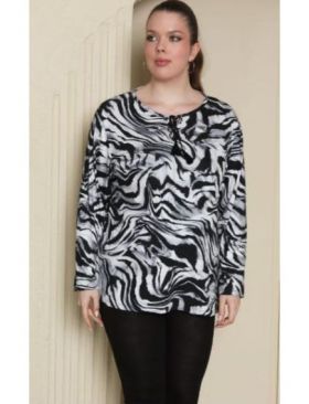Bluza animal print, batal, en-gross
