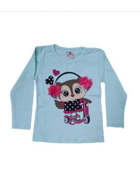 Bluza Engros pentru fete, cu model imprimat