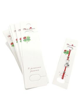 Carton martisor engros pentru bratara 3 x 12 cm set 100 buc