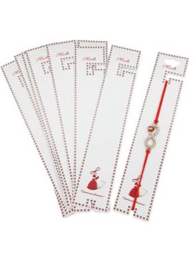 Carton martisor pentru bratara, 15×4 cm set 100 buc