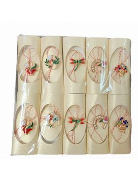 Martisor engros elegant diverse brose 10buc/set