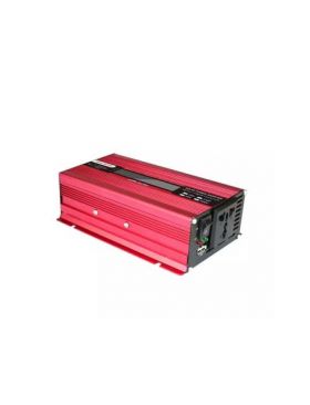 Invertor 12V Engros 1500W cu LCD si USB