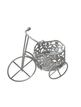 Set engros 12/buc biciclete decorative din metal 9cm