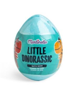 Bila efervescenta de baie Little Dinorassic Surprise Bath Bomb Martinelia 99587, albastru, 140 g Engros
