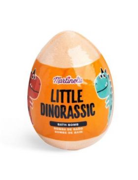 Bila efervescenta de baie Little Dinorassic Surprise Bath Bomb Martinelia 99587, portocaliu, 140 g Engros