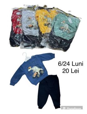 Compleu Engros pentru bebelusi, 2 piese, cu model imprimat