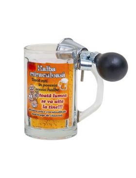 Halba cu claxon, capacitate 500ml, model - halba miraculoasa / EXT 10781_4 Engros