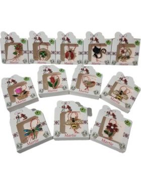 Martisor engros brosa metal set 50/buc pe set diverse brose carton model traditional