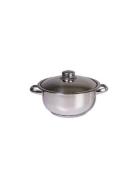 Oala inox cu capac, diametru 20 cm, capacitate 2 L, COCINERA / ZLN 7239 Engros