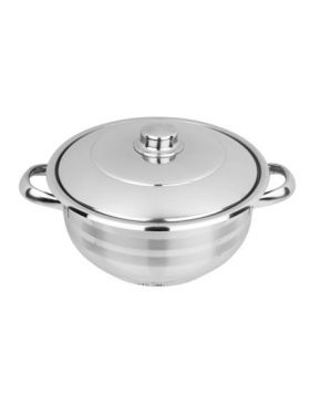 Oala inox cu capac, diametru 22 cm, capacitate 4 L, COCINERA / ZLN 7246 Engros