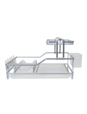 Suport vase, cu tava din plastic si suport tacamuri 55x35x28 cm / 979 Engros
