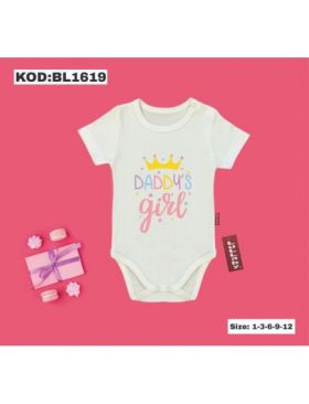 Body Engros pentru bebelusi, cu model imprimat, Daddy's girl