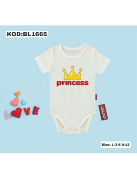 Body Engros pentru bebelusi, cu model imprimat, Princess