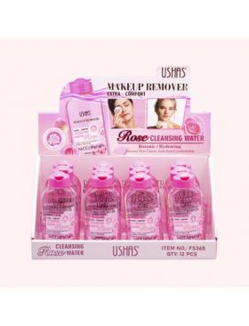 Lotiune demachianta 365 /USHAS MAKEUP REMOVER CLEANSING WATER ROSE en-gross