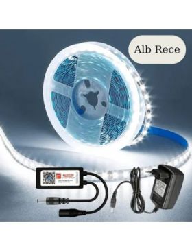 Banda led 5m alb rece,Engross