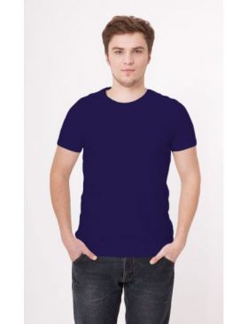 Tricou Engros pentru barbati, 100% bumbac, bleumarin