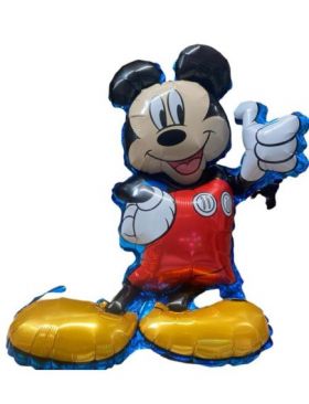 Balon folie Engros, model disney, 70 x 40 cm + bat cu rozeta ​