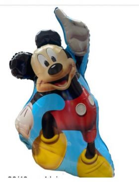 Balon folie Engros, model disney, 80 x 50 cm + bat cu rozeta ​