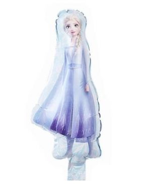 Balon folie figurina Frozen , Personaj Elsa 82 x 25 cm , Engros