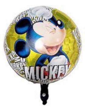 Balon folie figurina Mickey mouse , 45 x 45 cm , Engros