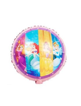 Balon folie Printese rotund 45 x 45 cm , Engros