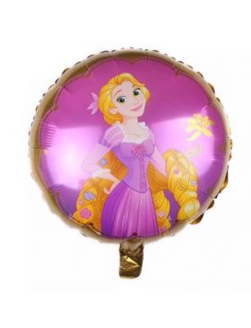 Balon folie rotund cu Rapunzel 45 x 45 cm ,Engros