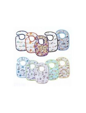 Baveta cu banda velcro, bumbac+PVC pe interior 23x20 cm Engros