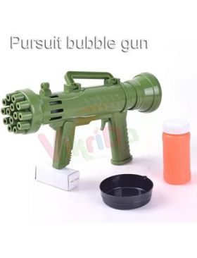 Pistol de facut baloane, cu baterii, Bubble Blaster, cu 14 iesiri pentru baloane,+3ani, en-gros