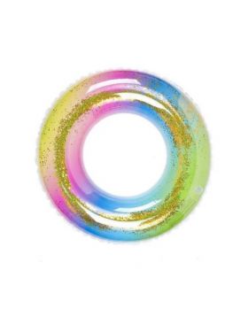 Colac gonflabil, model Multicolor cu Scilpici, 90cm, en-gros